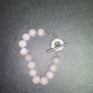 Silver beaded Bracelet